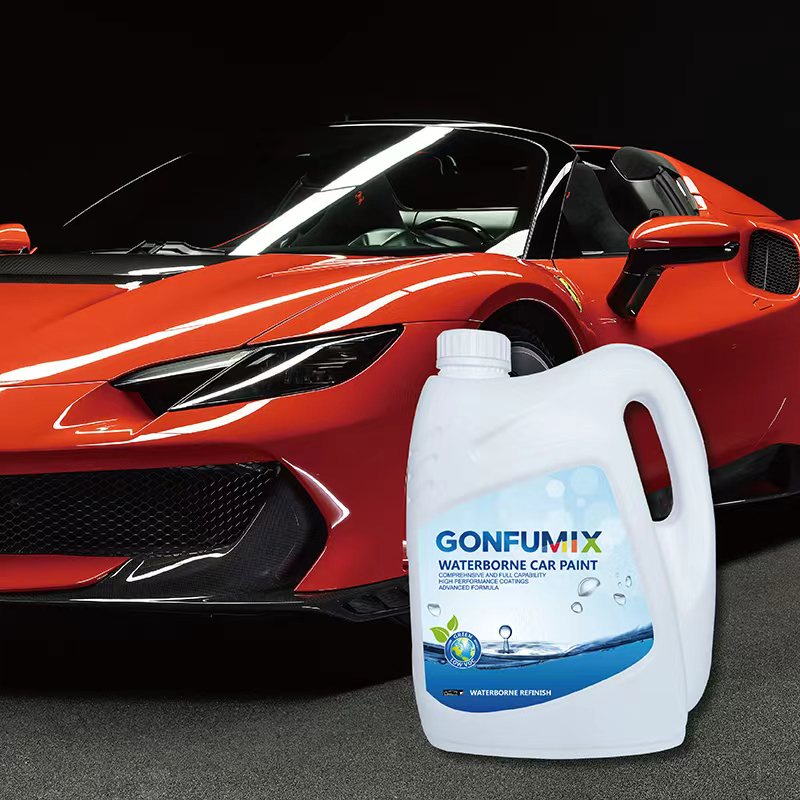 waterborne automotive paint for repair shop