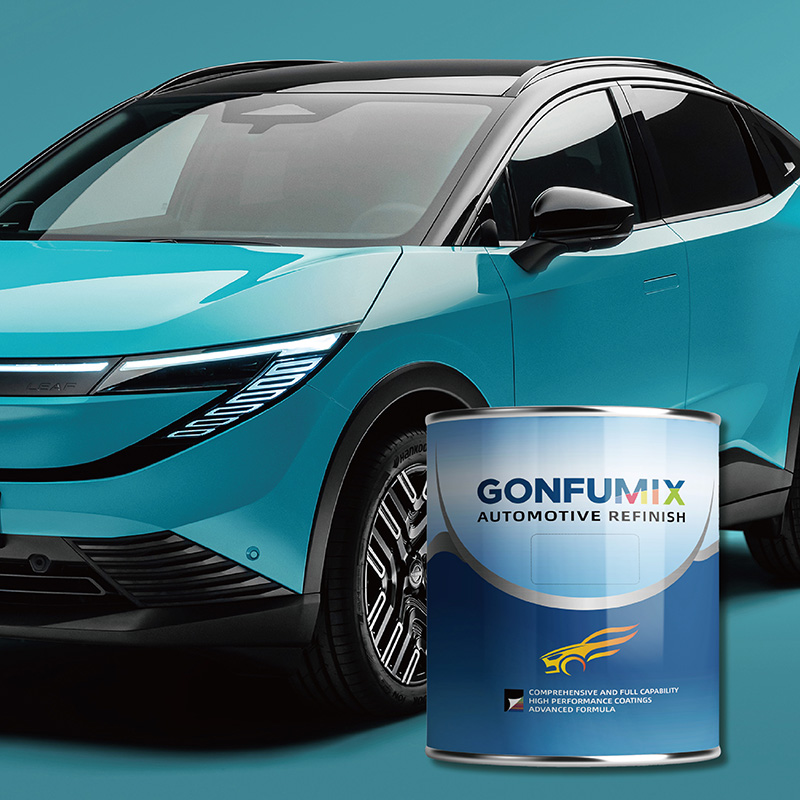 low VOC waterborne automotive paint system